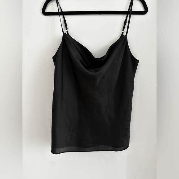 Oak + Fort Black Cowl Neck Cami - size M - NWT - Picture 7 of 7